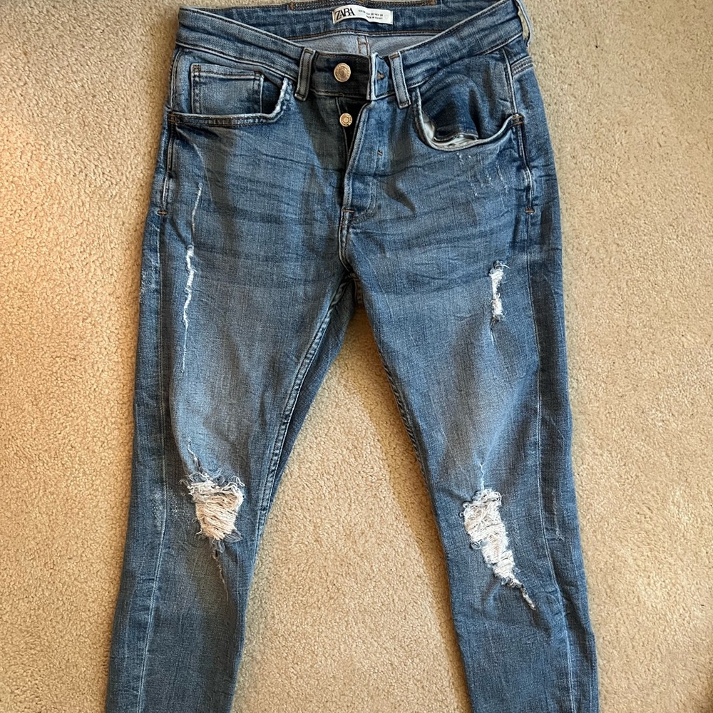 Mens Zara Jeans Size 30